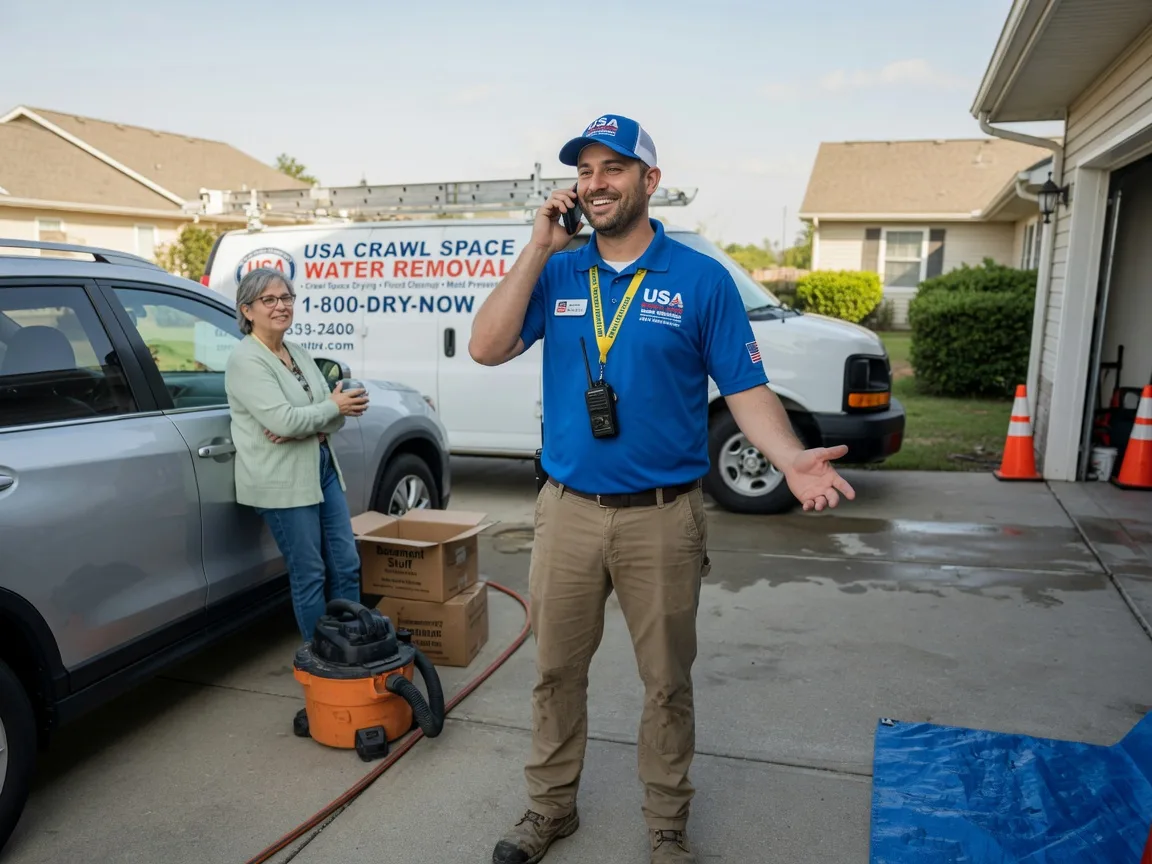 Crawl Space Water Removal Marshville, NC FAQs